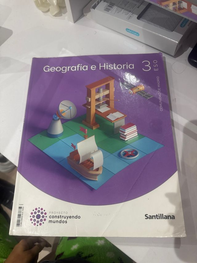 Libro Geografía e Historia 3º ESO Santillana