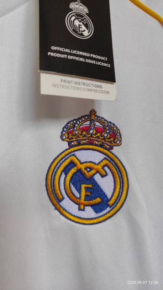 Camiseta merengue temporada (2025/2026),Talla L