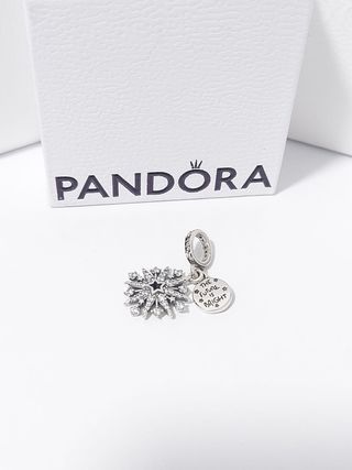 Pandora Colgante Copo de Nieve The Future is Brigh