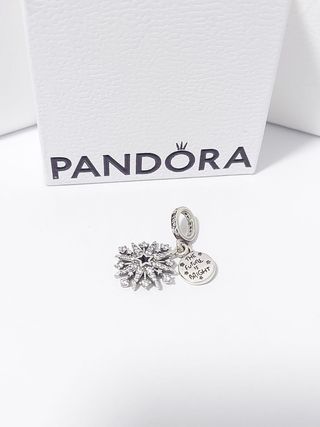 Pandora Colgante Copo de Nieve The Future is Brigh