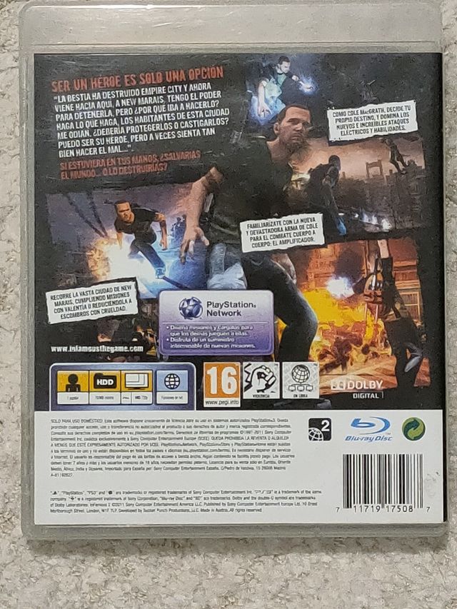 Infamous Special Edition + Infamous 2 PS3