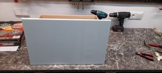 Gaveta ikea besta vom frente branco brilho