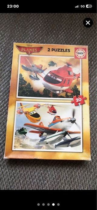 2 Puzzles Paw Patrol y Planes