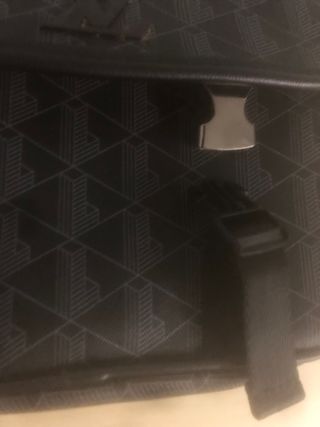 Bandolera Louis Vuitton Hombre Negra/Gris