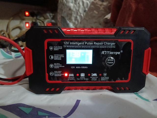 Cargador Inteligente RJ Tianye 12V