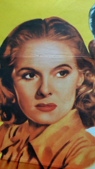 Cartel original El proceso Paradine Hitchcock 1947