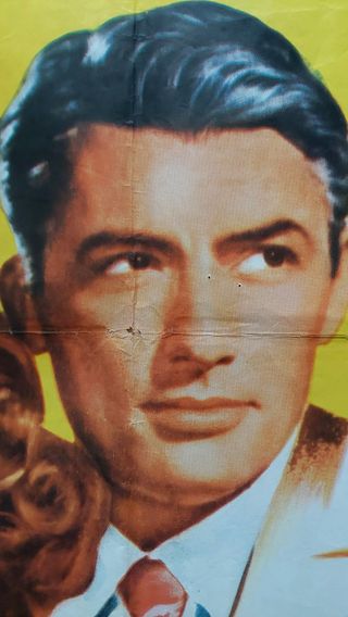 Cartel original El proceso Paradine Hitchcock 1947