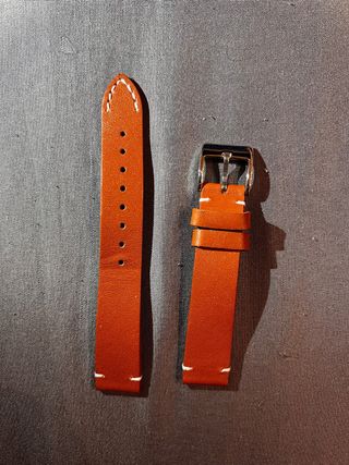 Correa de cuero para reloj