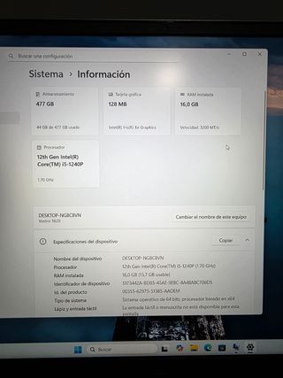 Portátil Dell Vostro 5620