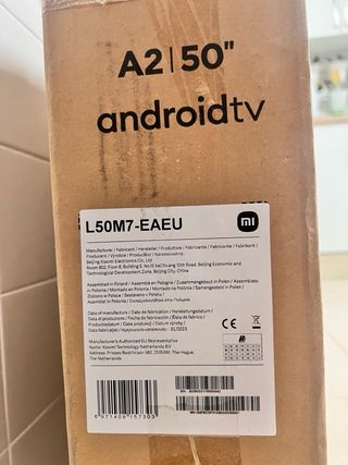 smart TV Xiaomi 50”4K A2 Sin abrir entrega gratis