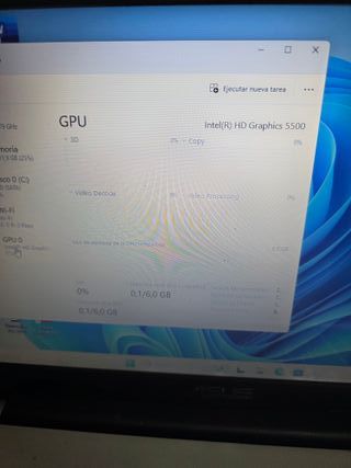 Ordenador portátil ASUS Plata INTEL ICORE 7 12RAM 