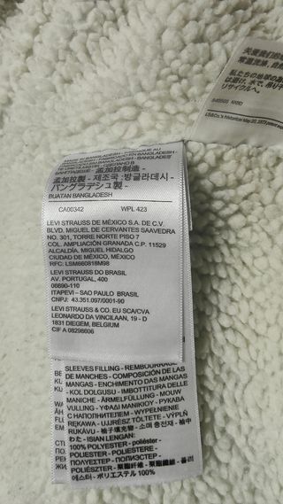 Chaqueta Levi's vaquera forrada de borrego