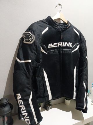 Chaqueta Moto Bering Negra