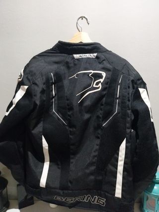 Chaqueta Moto Bering Negra