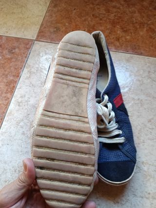 El Ganso originales azul rojo 