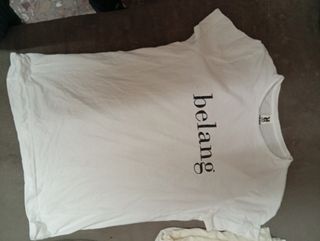 Lote 13 Camisetas Blancas Talla Única parte 1