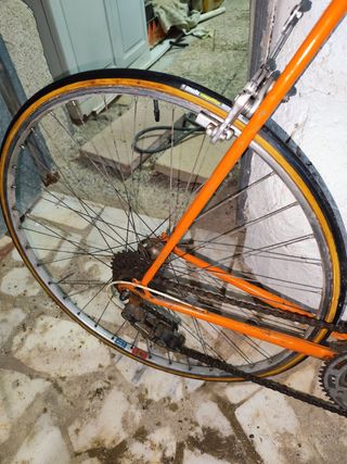 Bicicleta Mercier Naranja Vintage