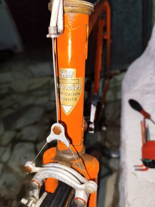 Bicicleta Mercier Naranja Vintage