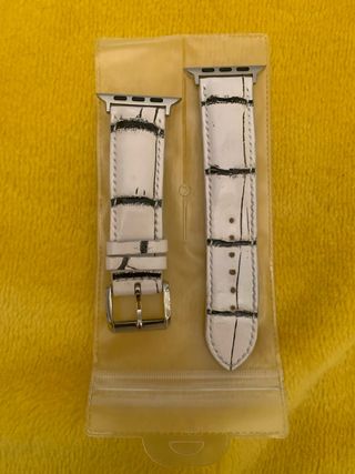 Correa Piel Cocodrilo Apple Watch 42mm