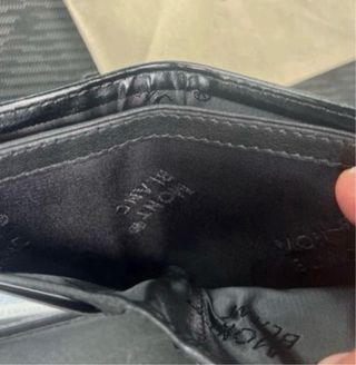 Cartera Montblanc Negra 