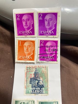 Colección de sellos España