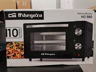 Mini horno tostador Orbegozo negro