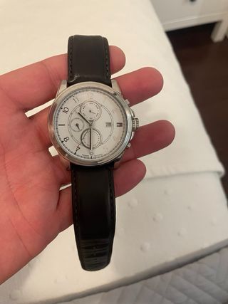 Reloj Tommy Hilfiger marron y Plateado