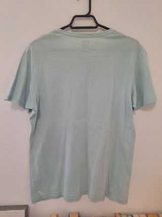 Camiseta básica IN EXTENSO azul/verde