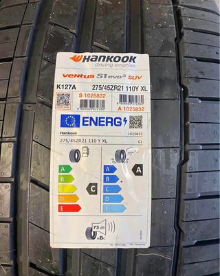 2 Pneus Hankook Novos 275/45ZR21