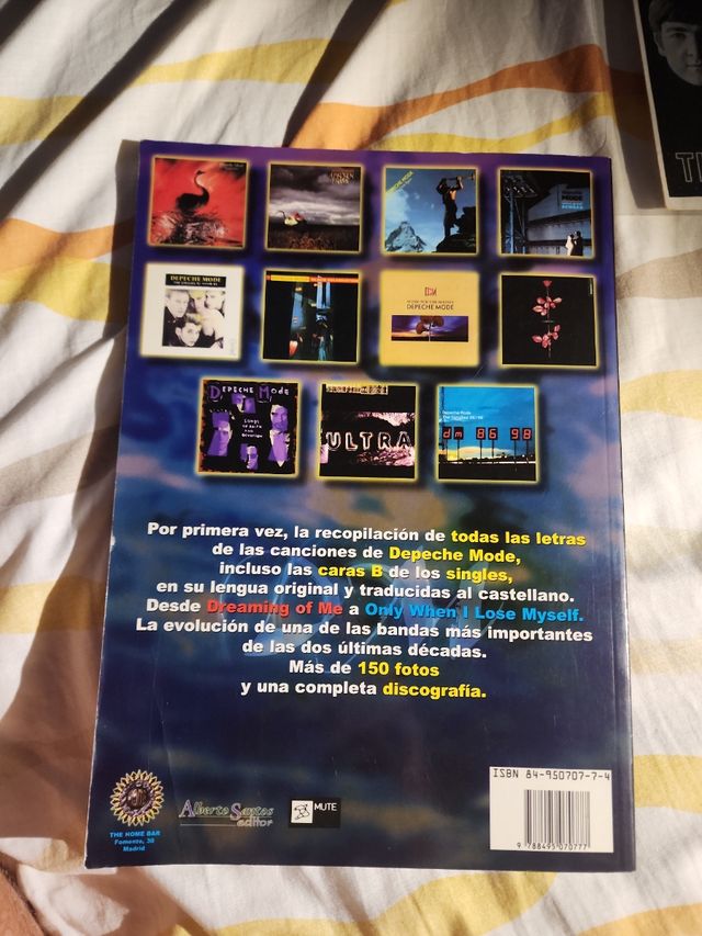 Libro Depeche Mode Canciones