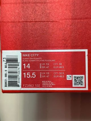 Zapatillas Nike C1TY Talla 48.5