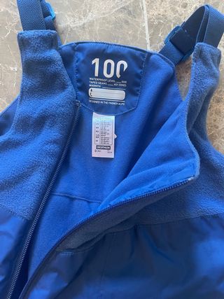 Traje de esquí infantil Decathlon 100