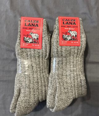 Calze Lana 6 paia TG. 38/42 o 43-46 Made in Italy