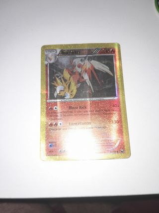 Carta Pokémon Blaziken 2012