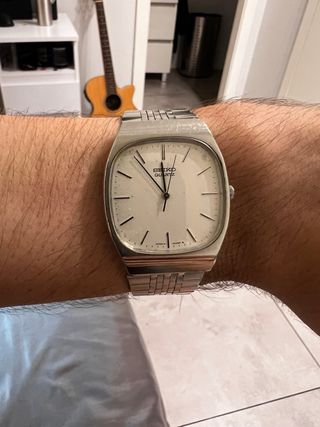 Reloj Seiko Quartz Cuadrado para reparar