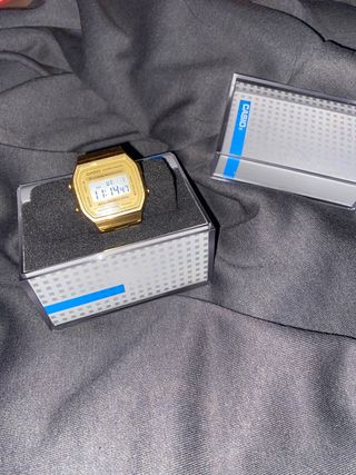 Reloj Casio Dorado Digital