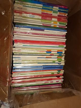 Libros de texto desde infantil a 6° de primaria
