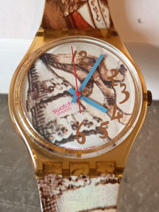 Lotto Orologi Swatch Oro e Verde