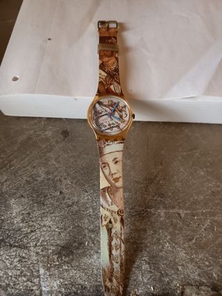 Lotto Orologi Swatch Oro e Verde