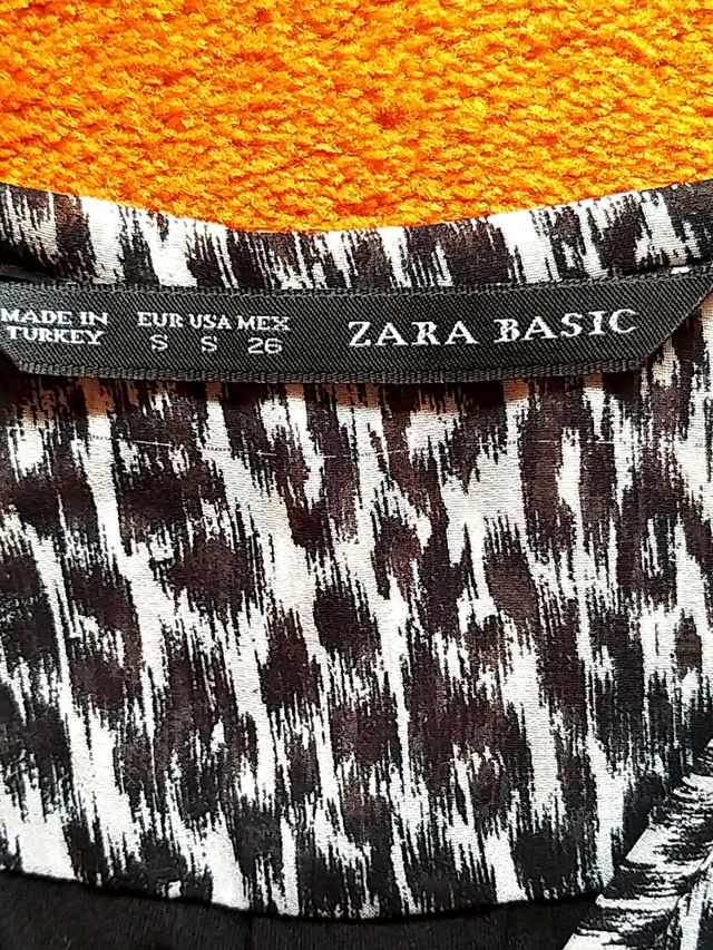 Vestido Zara estampado leopardo