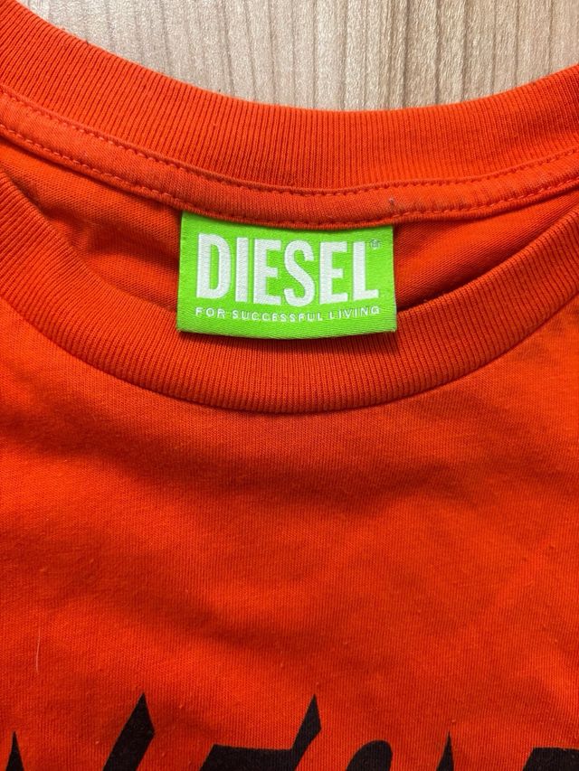 Camiseta Diesel Naranja Talla M