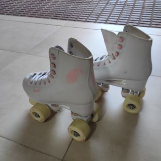 Patines blancos Oxelo talla 35
