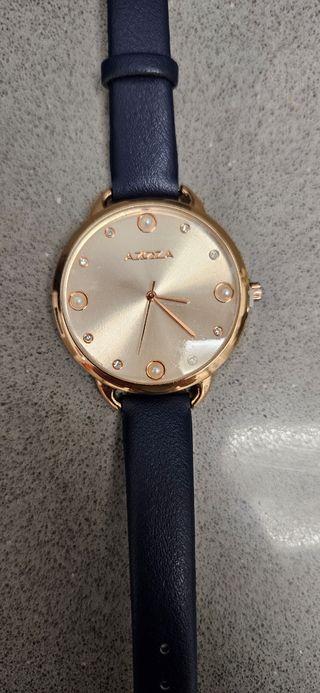 Reloj Mujer Azul/Dorado