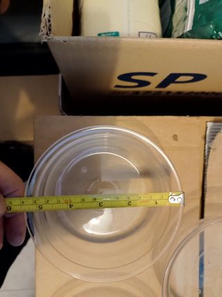 Ciotole Tupperware Trasparenti in Plastica
