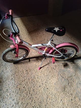 Bicicleta infantil rosa