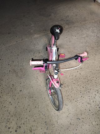 Bicicleta infantil rosa