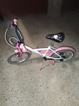 Bicicleta infantil rosa
