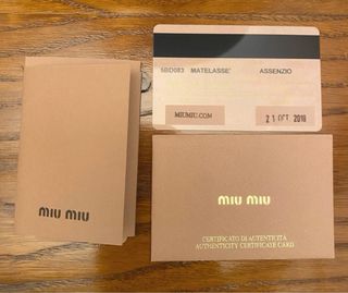 Bolso Miu Miu