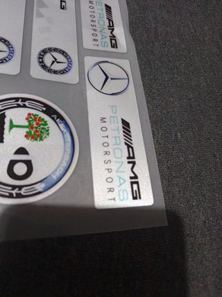 Pegatinas vinilo AMG y Mercedes Benz