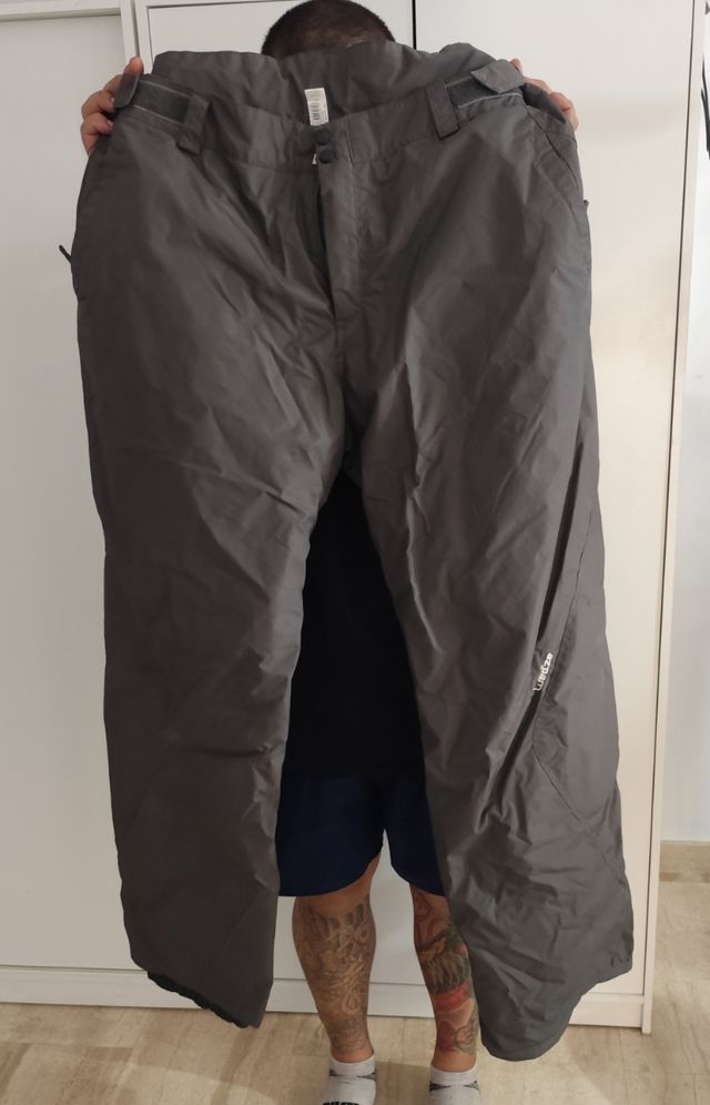 Pantalón de nieve gris